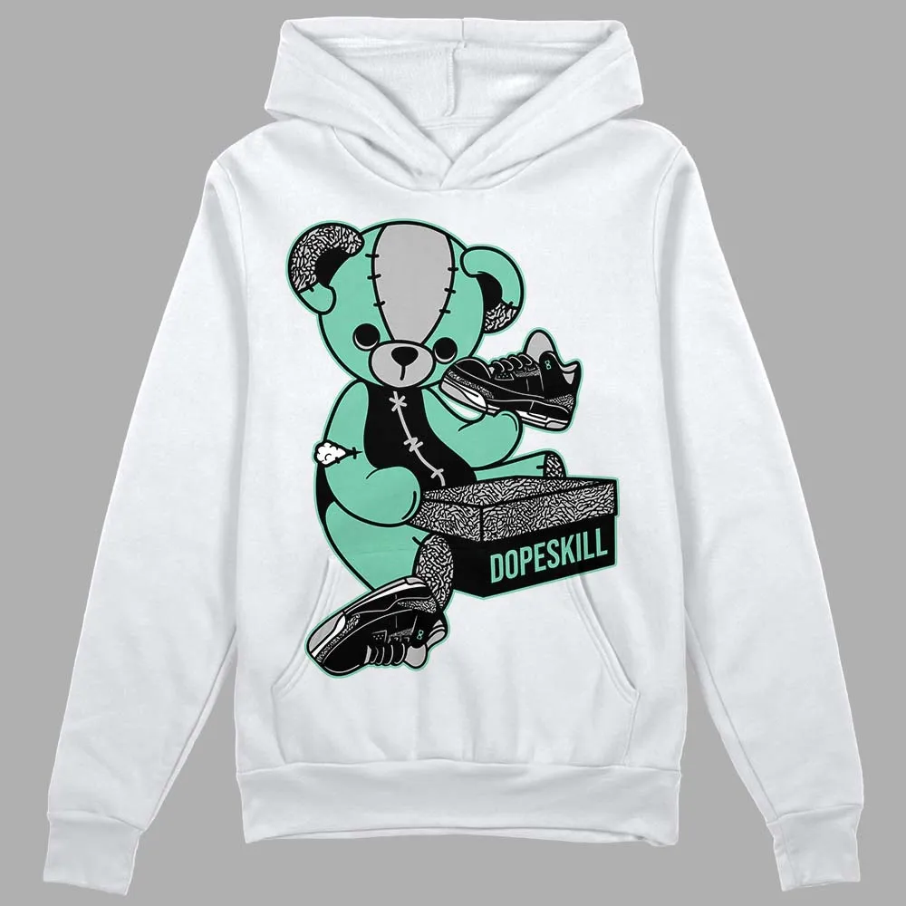 Green Glow 3s DopeSkill Hoodie Sweatshirt Sneakerhead BEAR Graphic sold by DopeSkill product image thumbnail 2