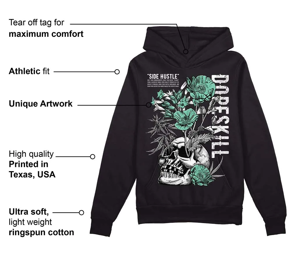 Green Glow 3s DopeSkill Hoodie Sweatshirt Side Hustle Graphic sold by DopeSkill product image thumbnail 3