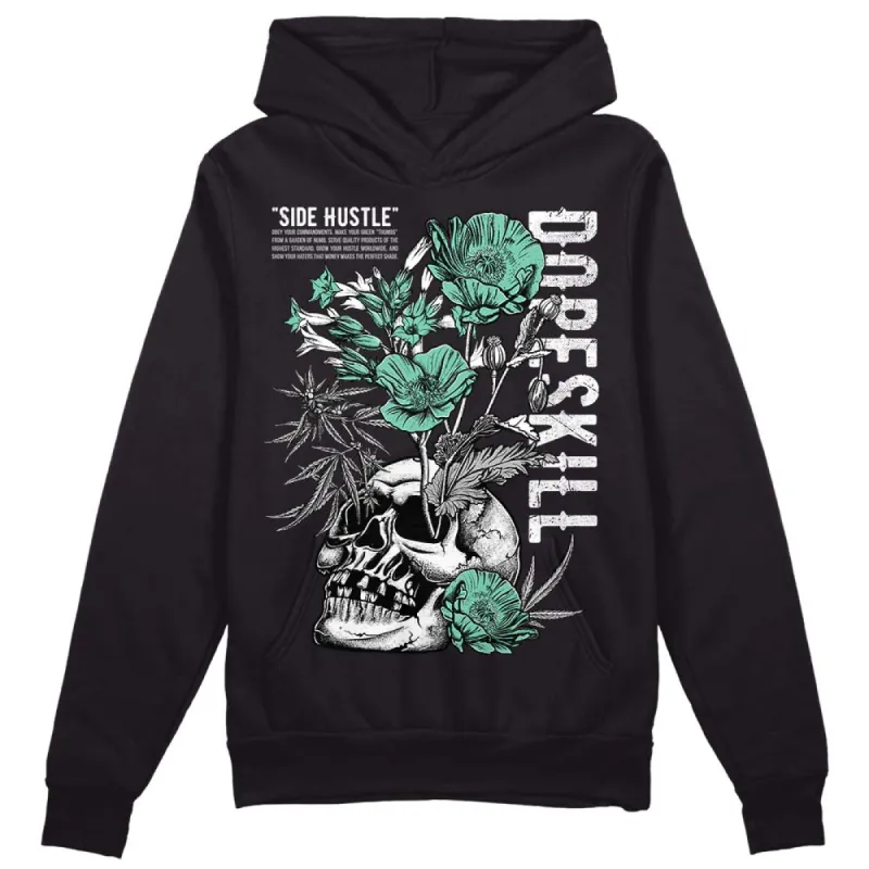 Green Glow 3s DopeSkill Hoodie Sweatshirt Side Hustle Graphic sold by DopeSkill