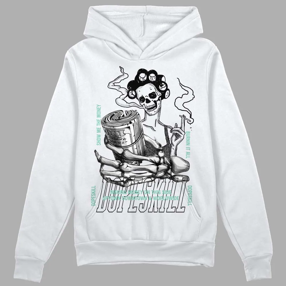 Green Glow 3s DopeSkill Hoodie Sweatshirt Show Me The Money Graphic sold by DopeSkill product image thumbnail 2