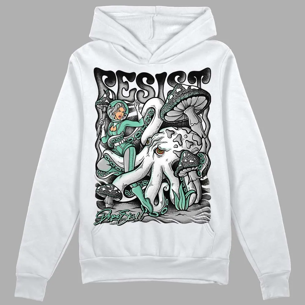 Green Glow 3s DopeSkill Hoodie Sweatshirt Resist Graphic sold by DopeSkill product image thumbnail 2