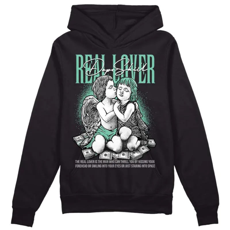 Green Glow 3s DopeSkill Hoodie Sweatshirt Real Lover Graphic sold by DopeSkill
