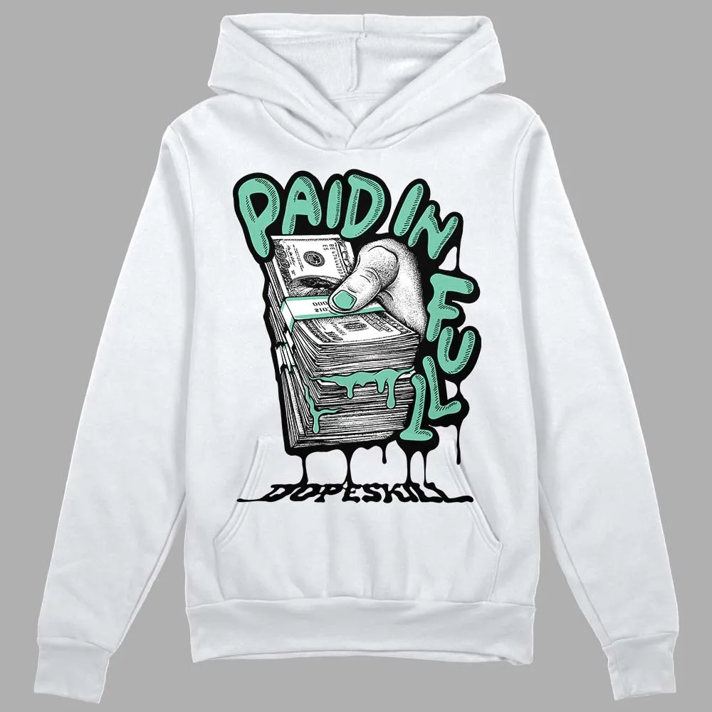 Green Glow 3s DopeSkill Hoodie Sweatshirt Paid In Full Graphic sold by DopeSkill product image thumbnail 2