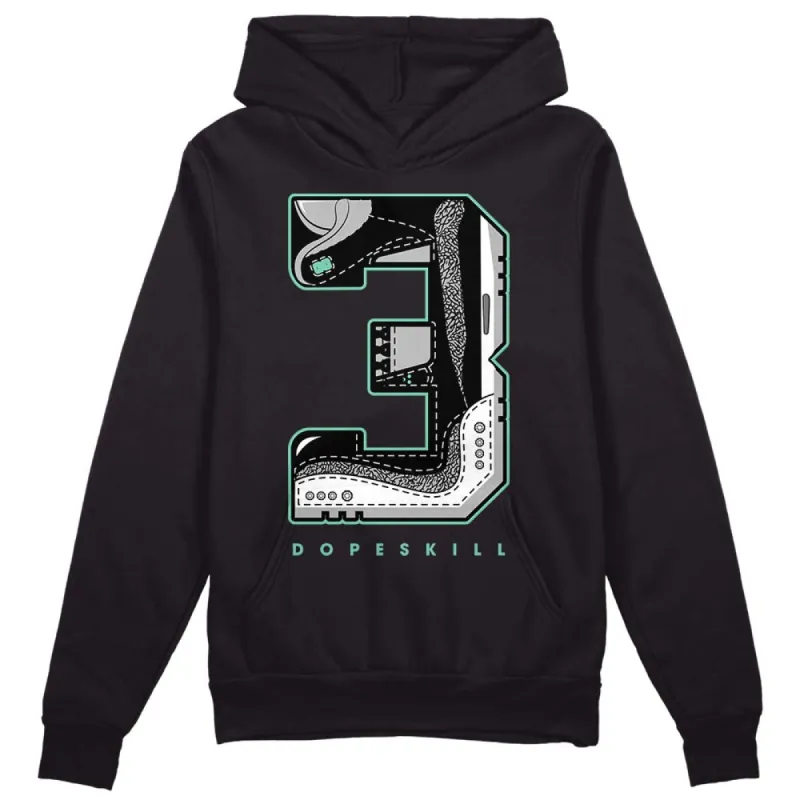 Green Glow 3s DopeSkill Hoodie Sweatshirt No.3 Graphic sold by DopeSkill