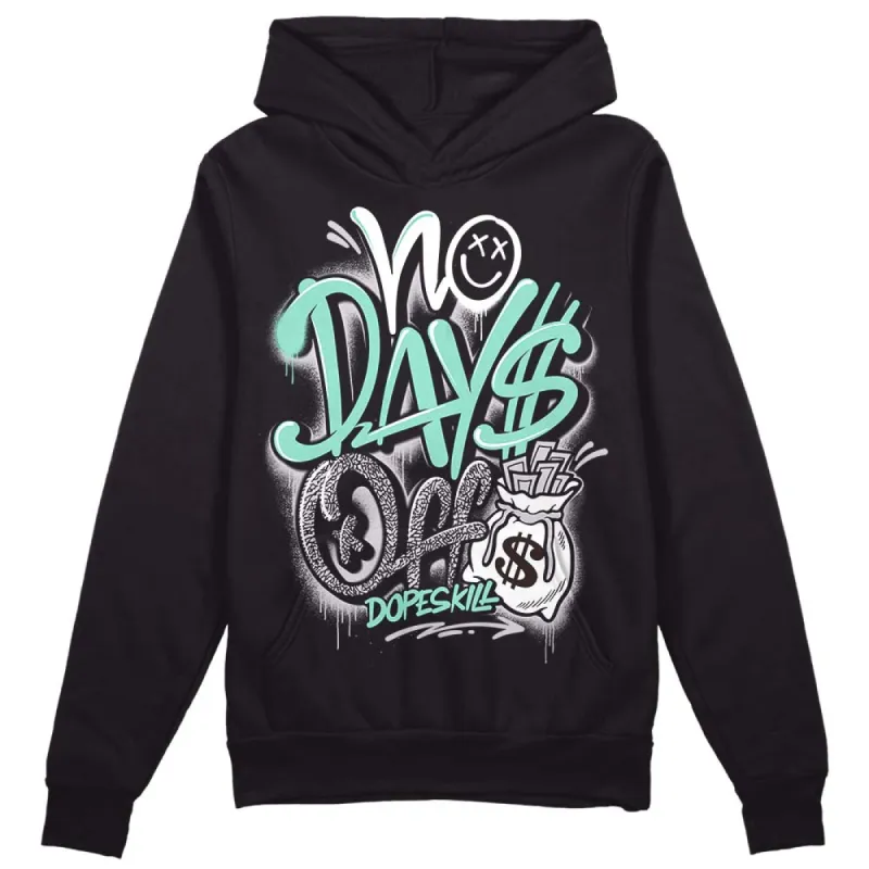 Green Glow 3s DopeSkill Hoodie Sweatshirt No Days Off Graphic sold by DopeSkill