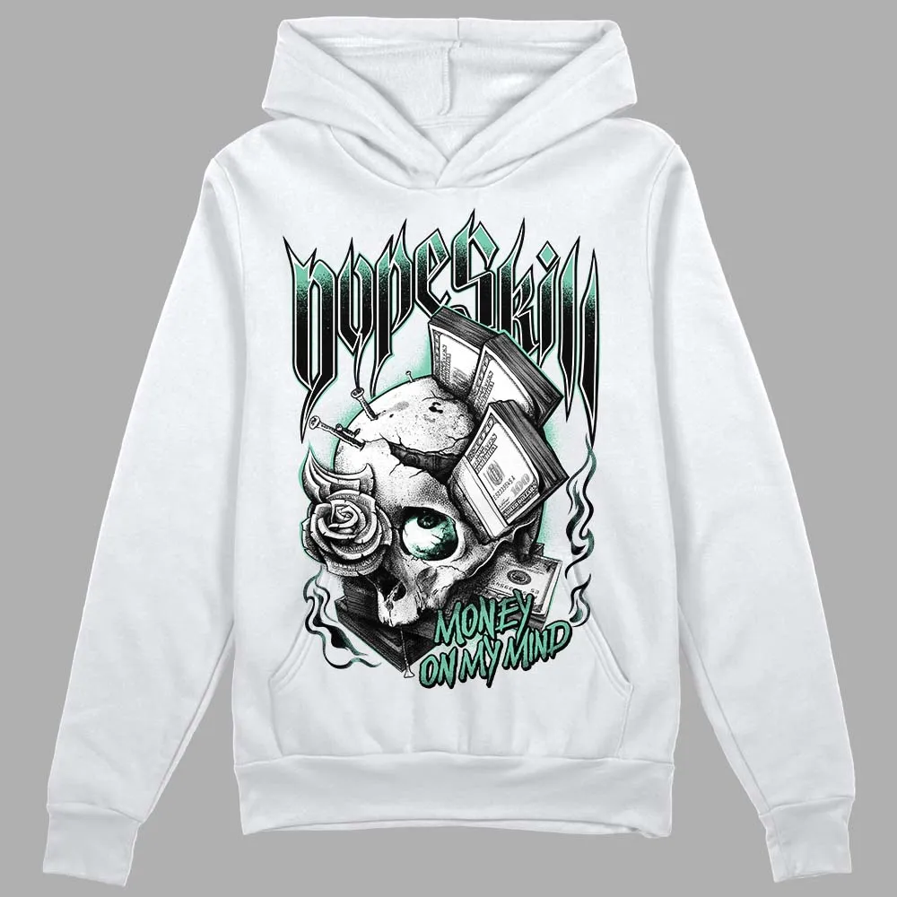 Green Glow 3s DopeSkill Hoodie Sweatshirt Money On My Mind Graphic sold by DopeSkill product image thumbnail 2