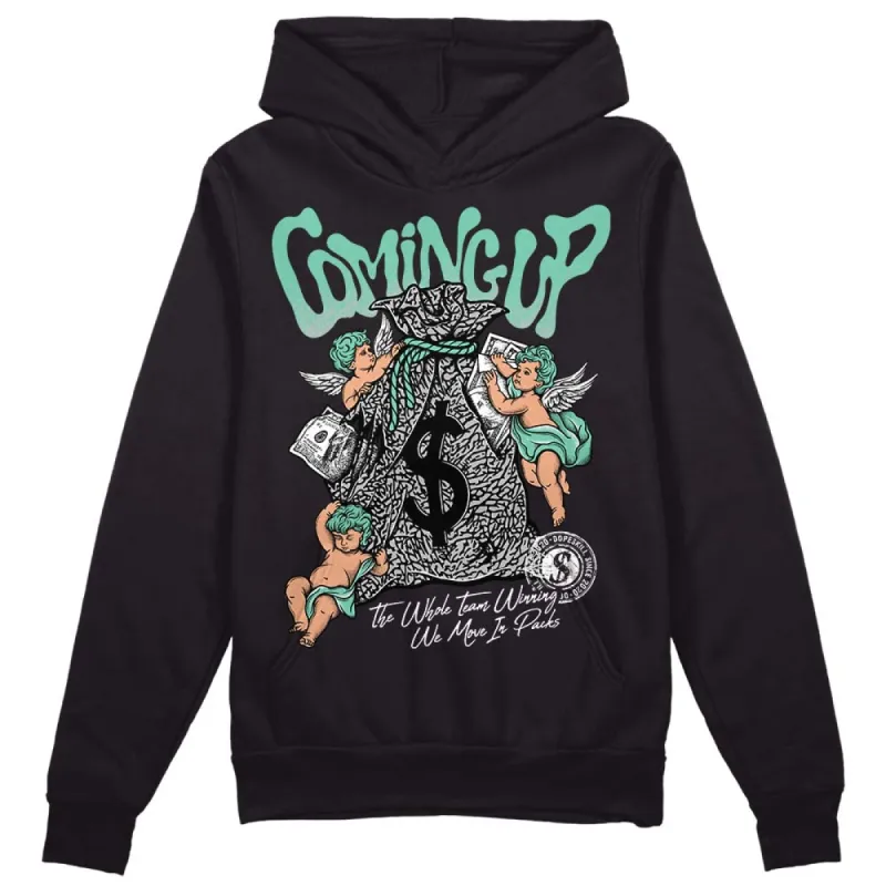Green Glow 3s DopeSkill Hoodie Sweatshirt Money Bag Coming Up Graphic sold by DopeSkill