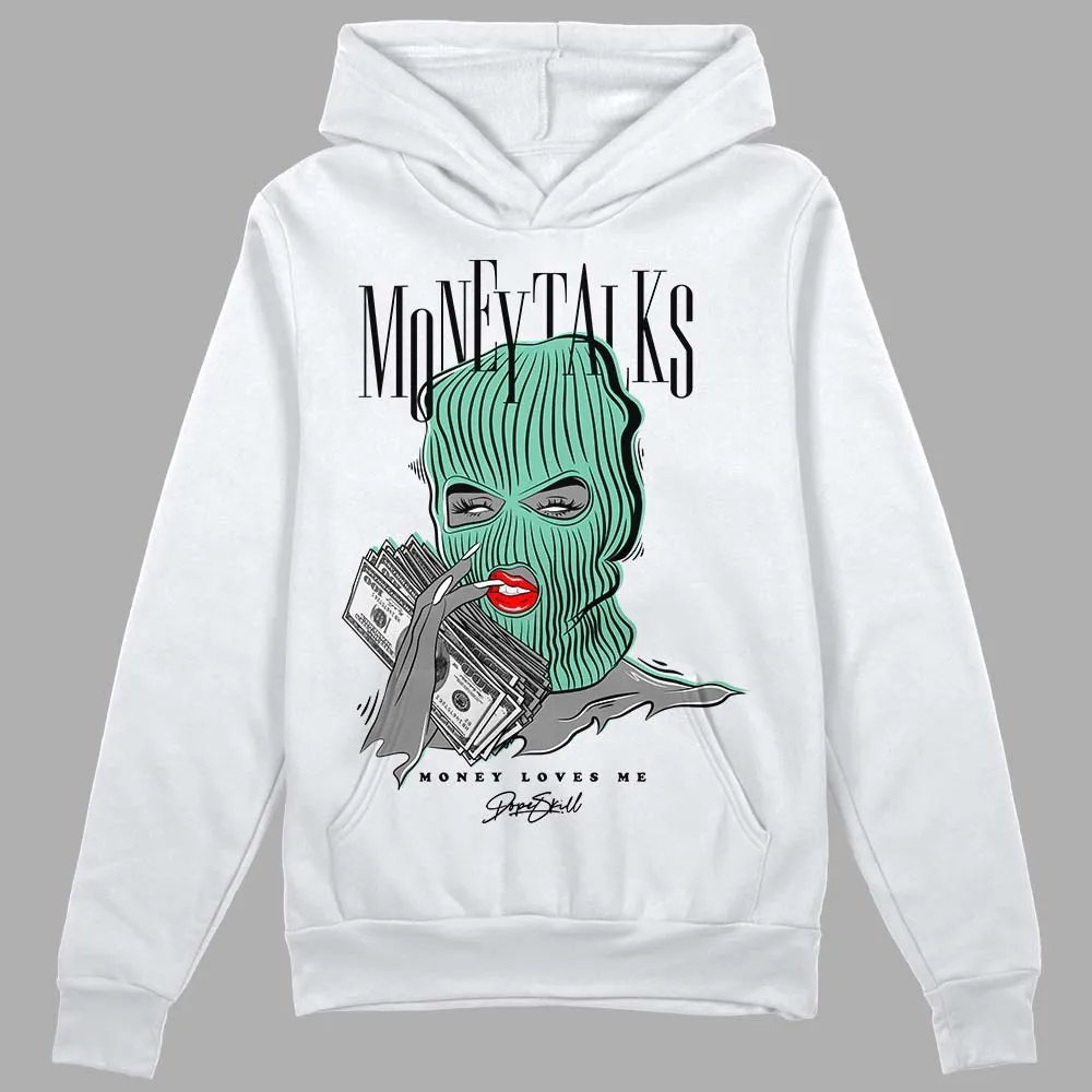 Green Glow 3s DopeSkill Hoodie Sweatshirt Money Talks Graphic sold by DopeSkill product image thumbnail 2