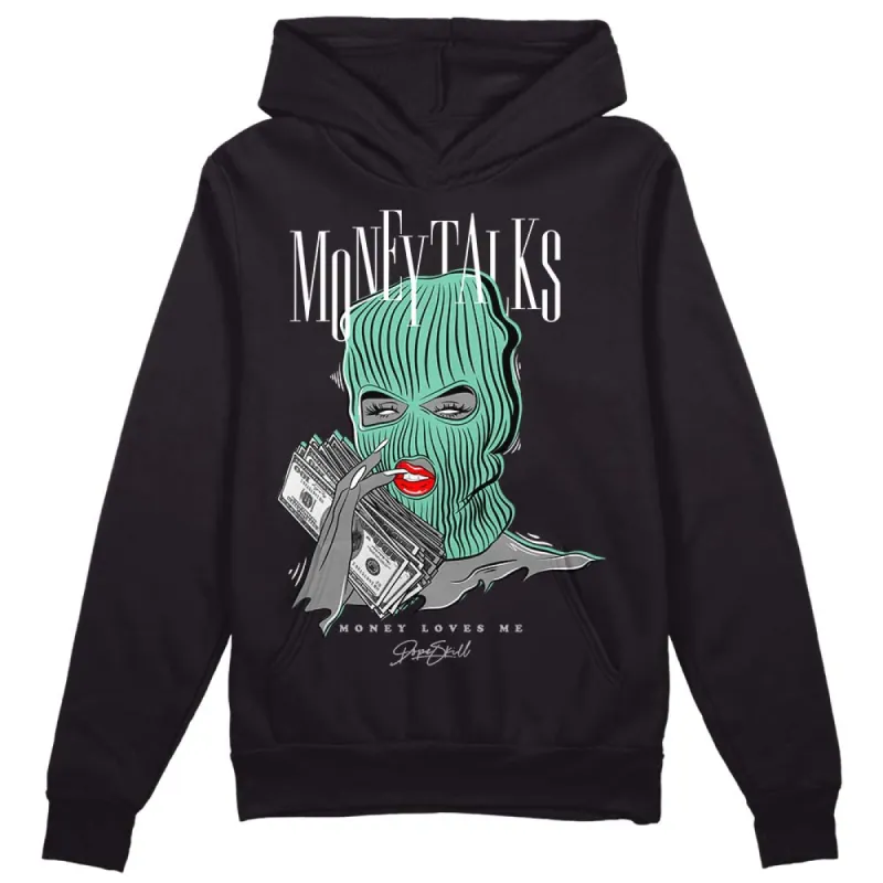 Green Glow 3s DopeSkill Hoodie Sweatshirt Money  Talks Graphic sold by DopeSkill