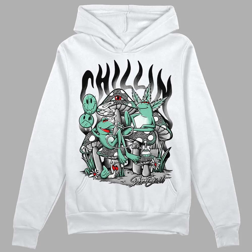 Green Glow 3s DopeSkill Hoodie Sweatshirt Chillin Graphic sold by DopeSkill product image thumbnail 2