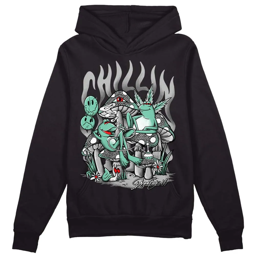 Green Glow 3s DopeSkill Hoodie Sweatshirt Chillin Graphic sold by DopeSkill