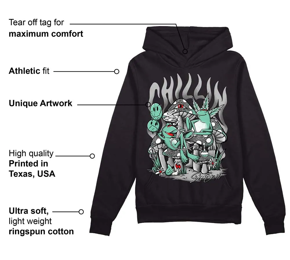 Green Glow 3s DopeSkill Hoodie Sweatshirt Chillin Graphic sold by DopeSkill product image thumbnail 3