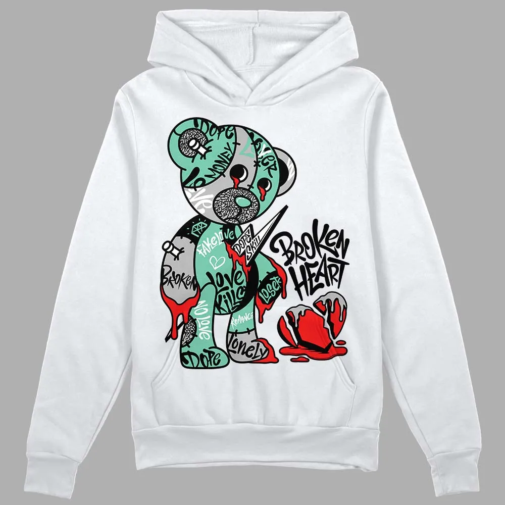 Green Glow 3s DopeSkill Hoodie Sweatshirt Broken Heart Graphic sold by DopeSkill product image thumbnail 2