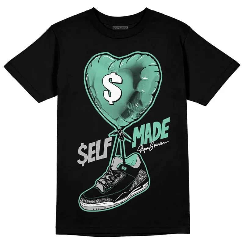 Green Glow 3s DopeSkill T-Shirt Self Made Graphic sold by DopeSkill