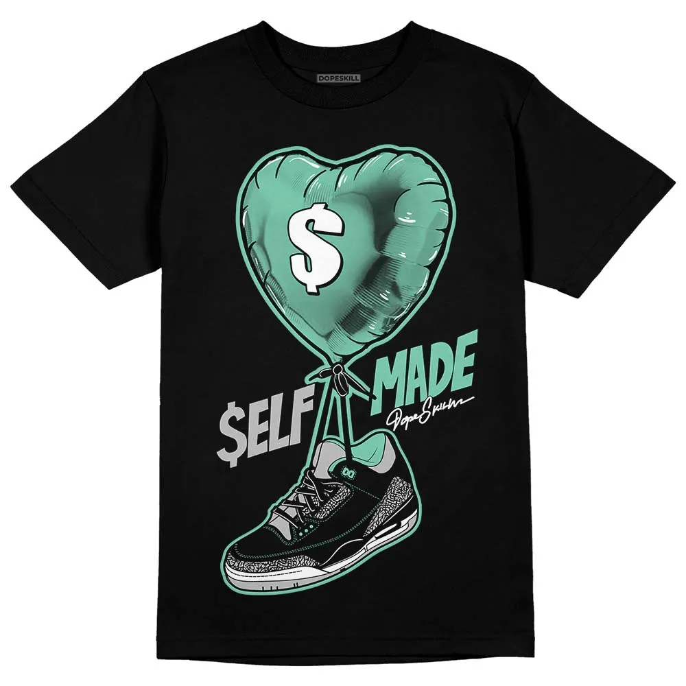 Green Glow 3s DopeSkill T-Shirt Self Made Graphic sold by DopeSkill