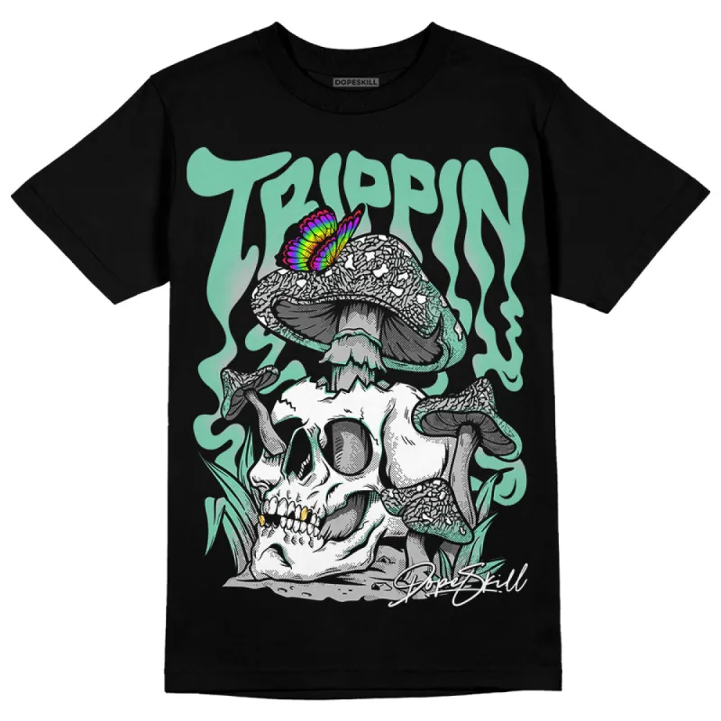 Green Glow 3s DopeSkill T-Shirt Trippin Graphic sold by DopeSkill