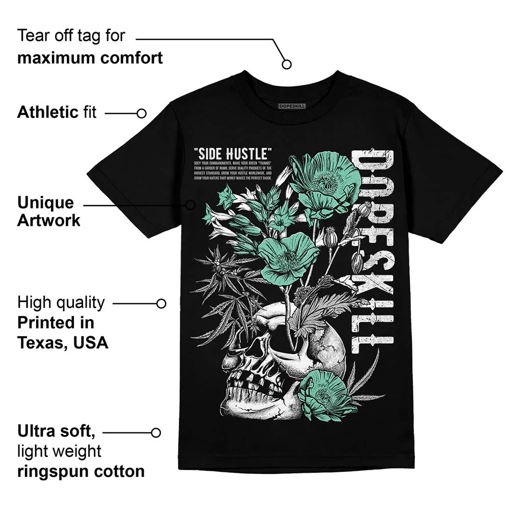 Green Glow 3s DopeSkill T-Shirt Side Hustle Graphic sold by DopeSkill product image thumbnail 3