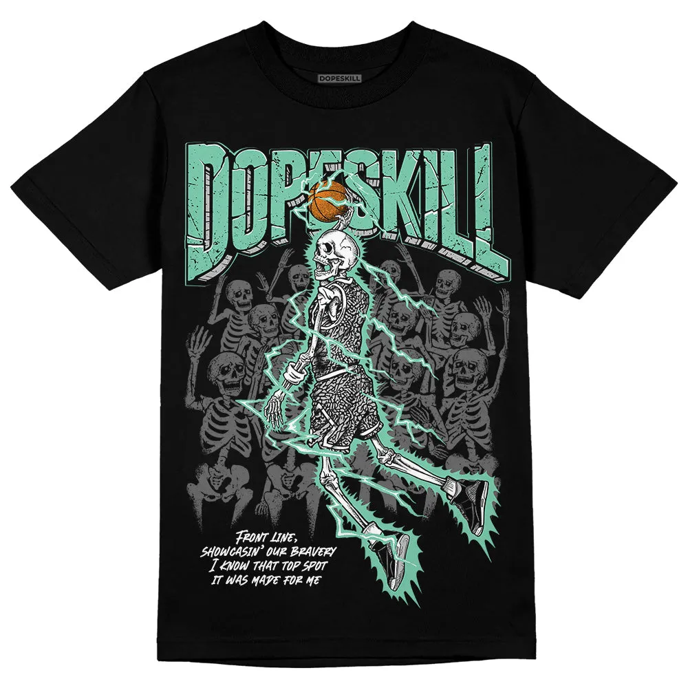 Green Glow 3s DopeSkill T-Shirt Thunder Dunk Graphic sold by DopeSkill
