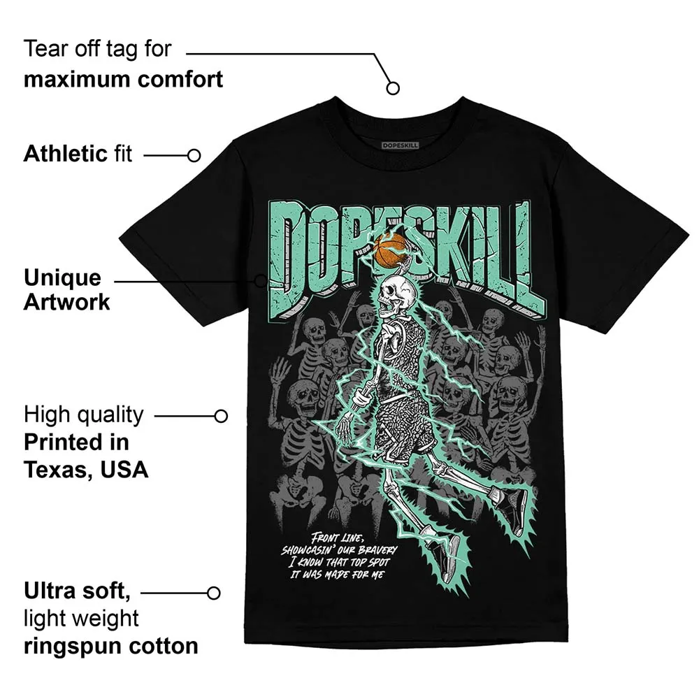 Green Glow 3s DopeSkill T-Shirt Thunder Dunk Graphic sold by DopeSkill product image thumbnail 3