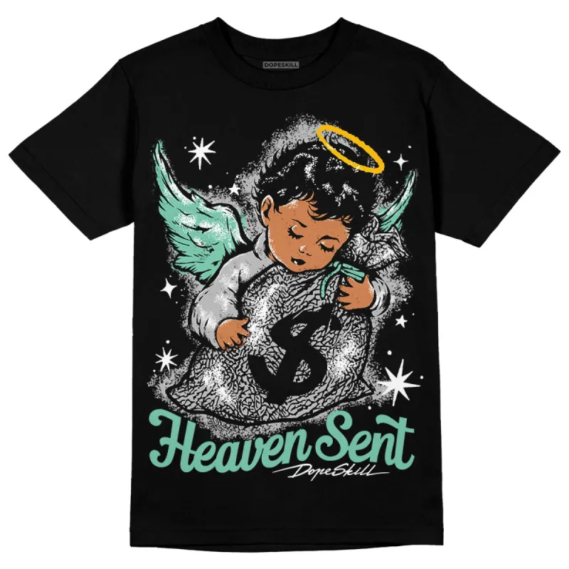 Green Glow 3s DopeSkill T-Shirt Heaven Sent Graphic sold by DopeSkill