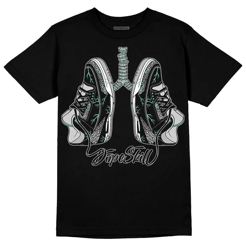 Green Glow 3s DopeSkill T-Shirt Breathe Graphic sold by DopeSkill