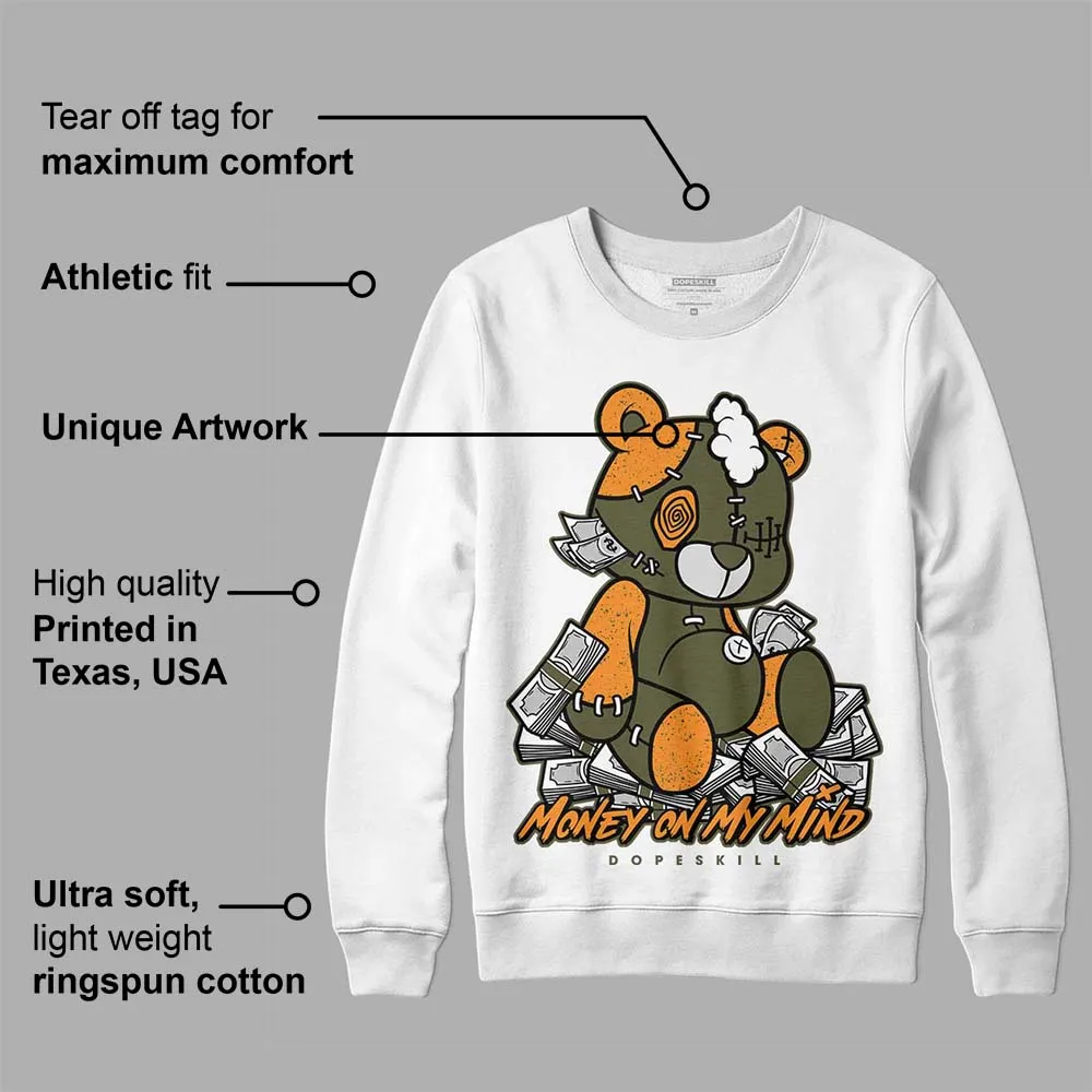 Olive 5s DopeSkill Sweatshirt MOMM Bear Graphic sold by DopeSkill product image thumbnail 3