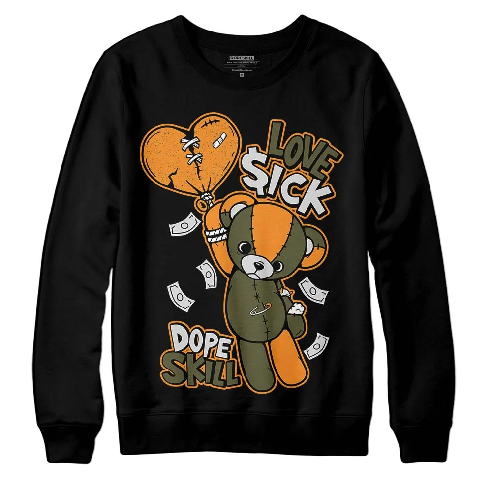 Olive 5s DopeSkill Sweatshirt Love Sick Graphic sold by DopeSkill product image thumbnail 2