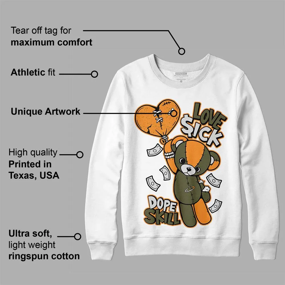 Olive 5s DopeSkill Sweatshirt Love Sick Graphic sold by DopeSkill product image thumbnail 3