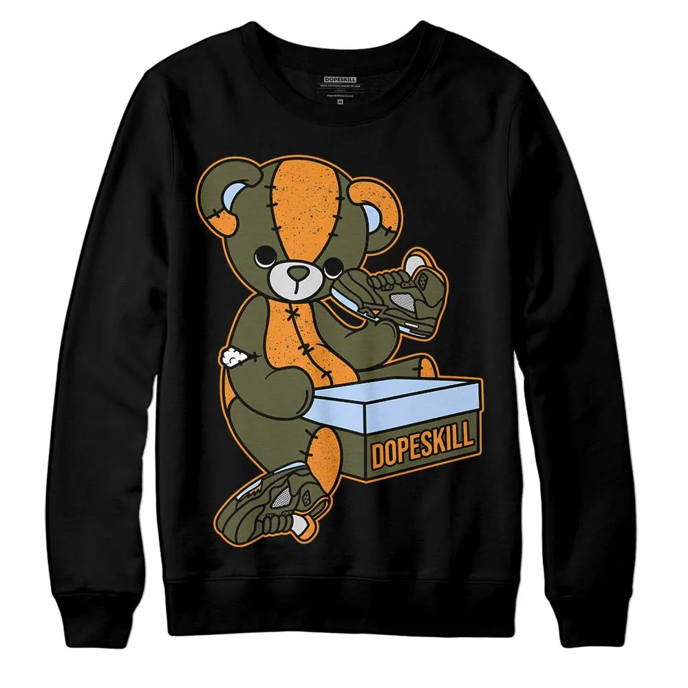 Olive 5s DopeSkill Sweatshirt Sneakerhead BEAR Graphic sold by DopeSkill product image thumbnail 2