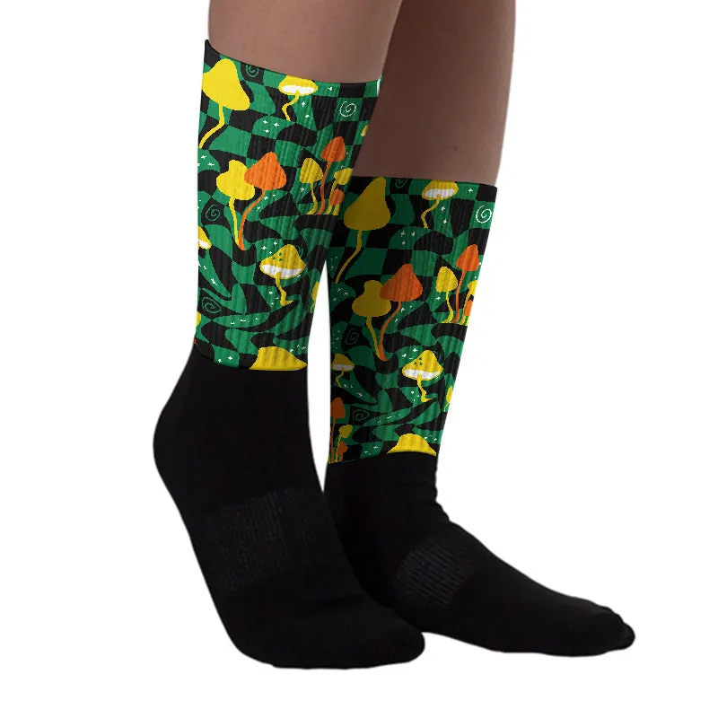 Green Collection DopeSkill Sublimated Socks Mushroom Graphic sold by DopeSkill product image thumbnail 2
