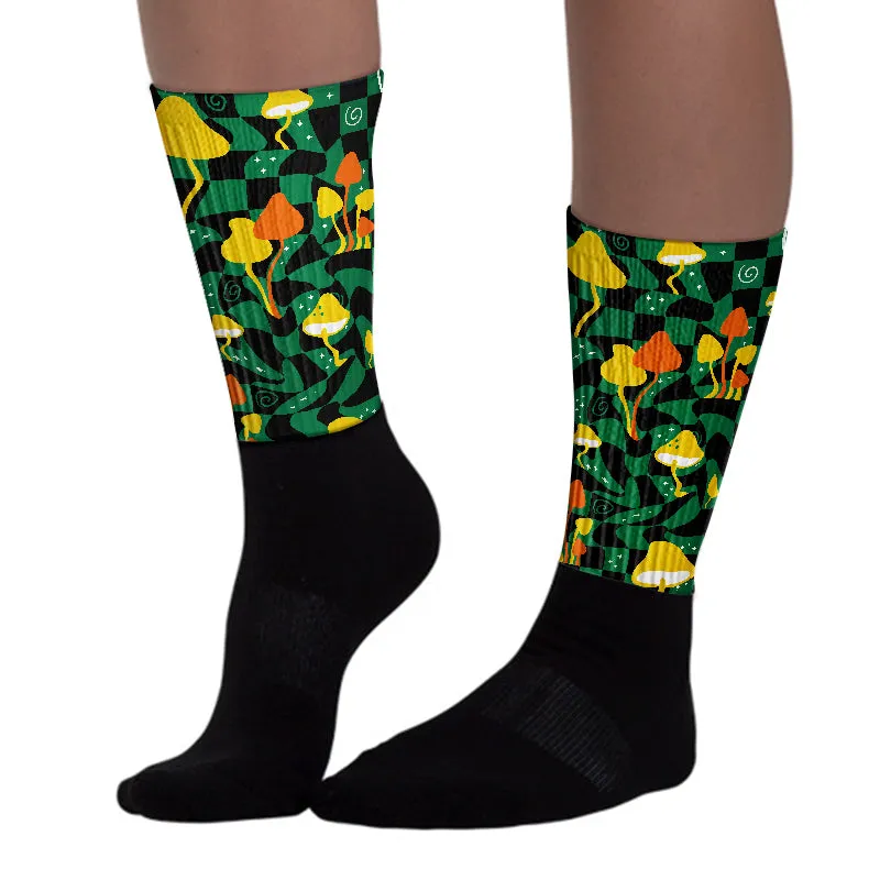 Green Collection DopeSkill Sublimated Socks Mushroom Graphic sold by DopeSkill product image thumbnail 3