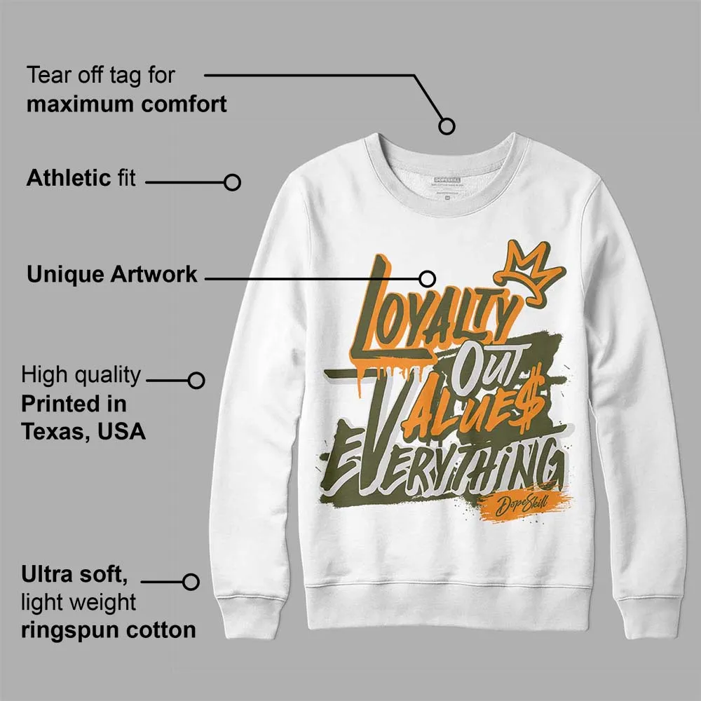 Olive 5s DopeSkill Sweatshirt LOVE Graphic sold by DopeSkill product image thumbnail 3