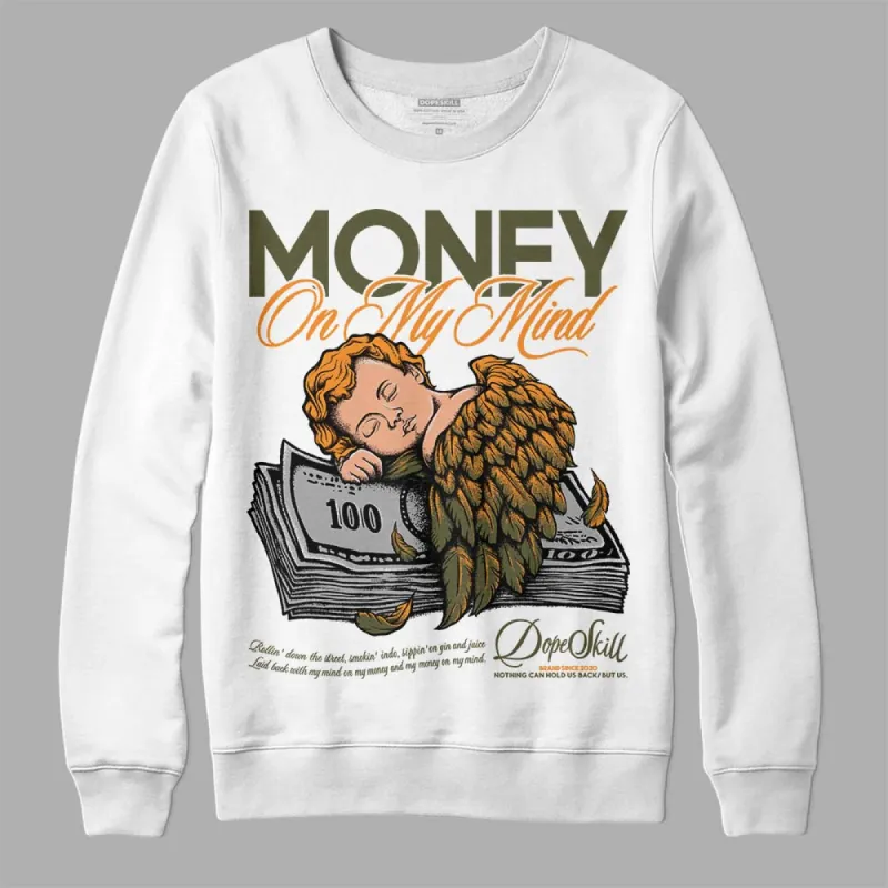 Olive 5s DopeSkill Sweatshirt MOMM Graphic sold by DopeSkill