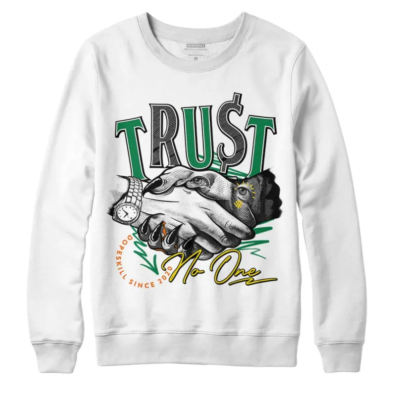 Green Collection DopeSkill Sweatshirt Trust No One Graphic sold by DopeSkill