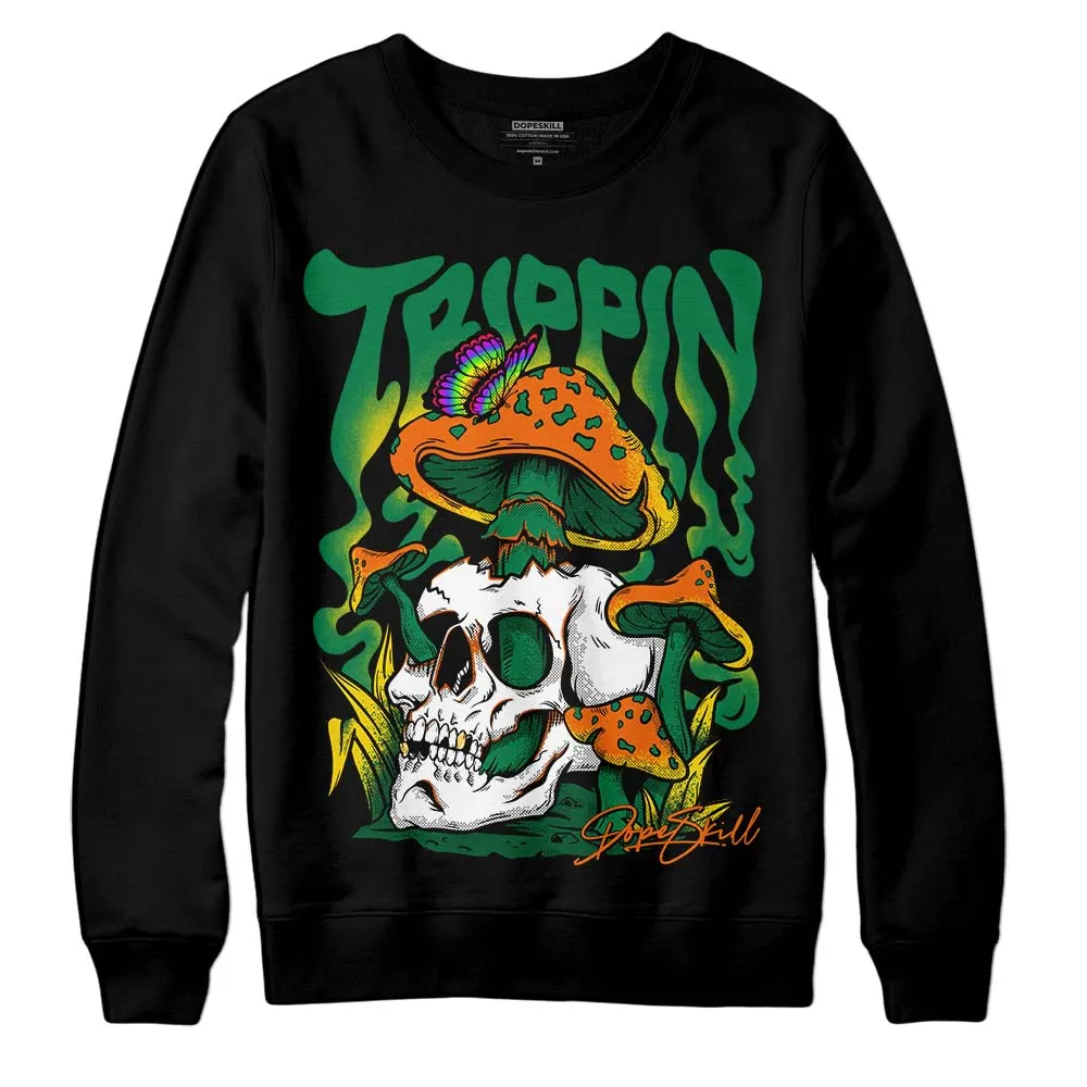 Green Collection DopeSkill Sweatshirt Trippin Graphic sold by DopeSkill product image thumbnail 2