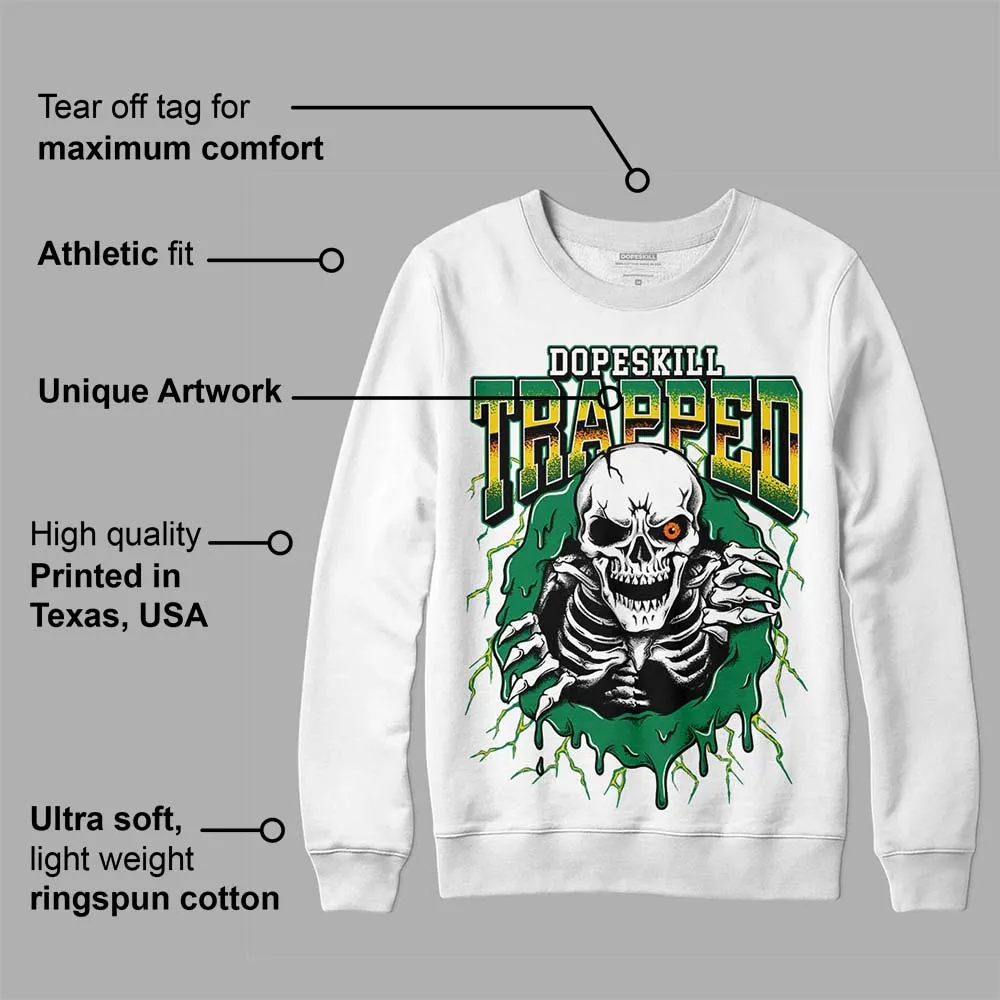 Green Collection DopeSkill Sweatshirt Trapped Halloween Graphic sold by DopeSkill product image thumbnail 3