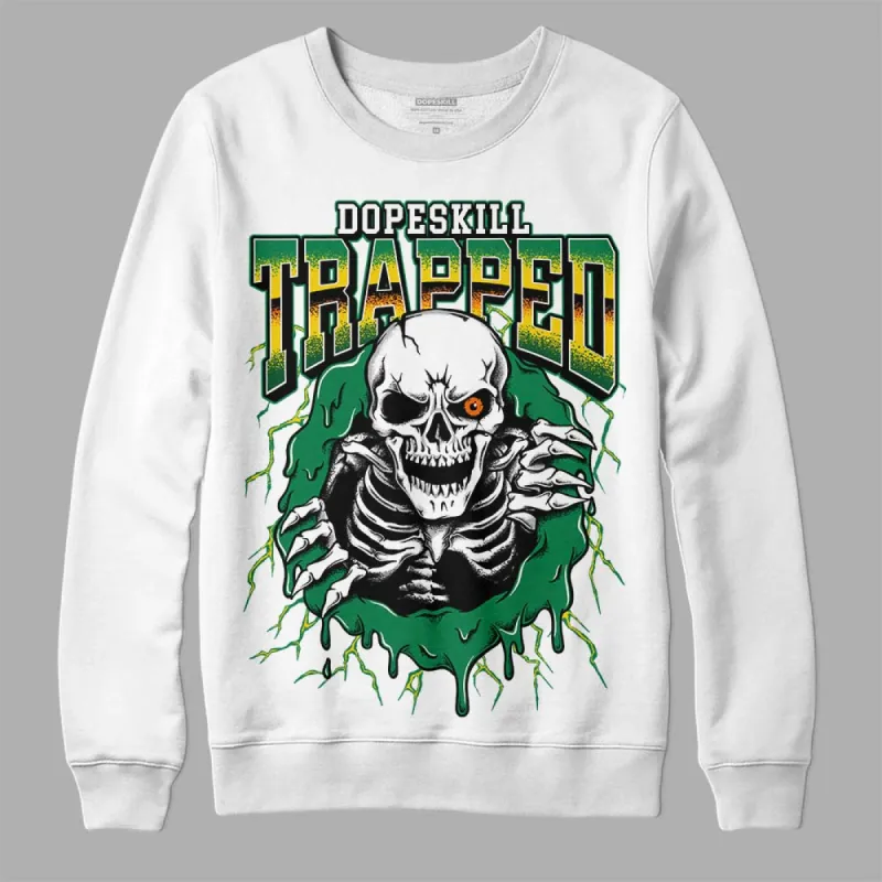 Green Collection DopeSkill Sweatshirt Trapped Halloween Graphic sold by DopeSkill