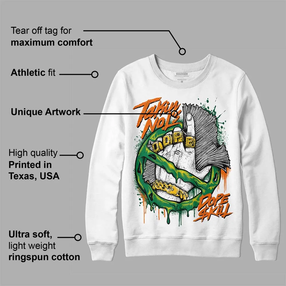 Green Collection DopeSkill Sweatshirt Takin No L's Graphic sold by DopeSkill product image thumbnail 3