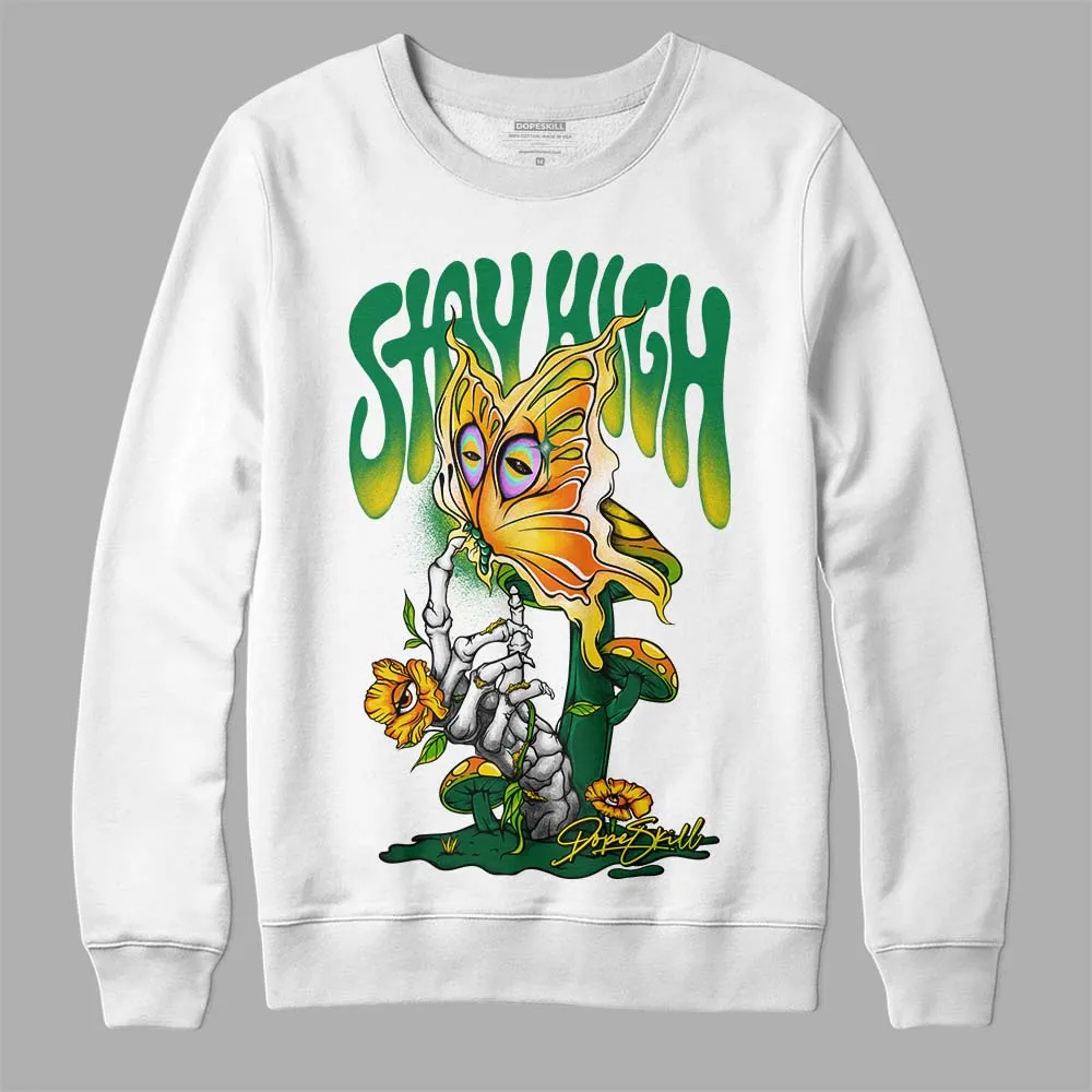 Green Collection DopeSkill Sweatshirt Stay High Graphic sold by DopeSkill