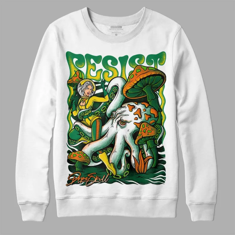 Green Collection DopeSkill Sweatshirt Resist Graphic sold by DopeSkill