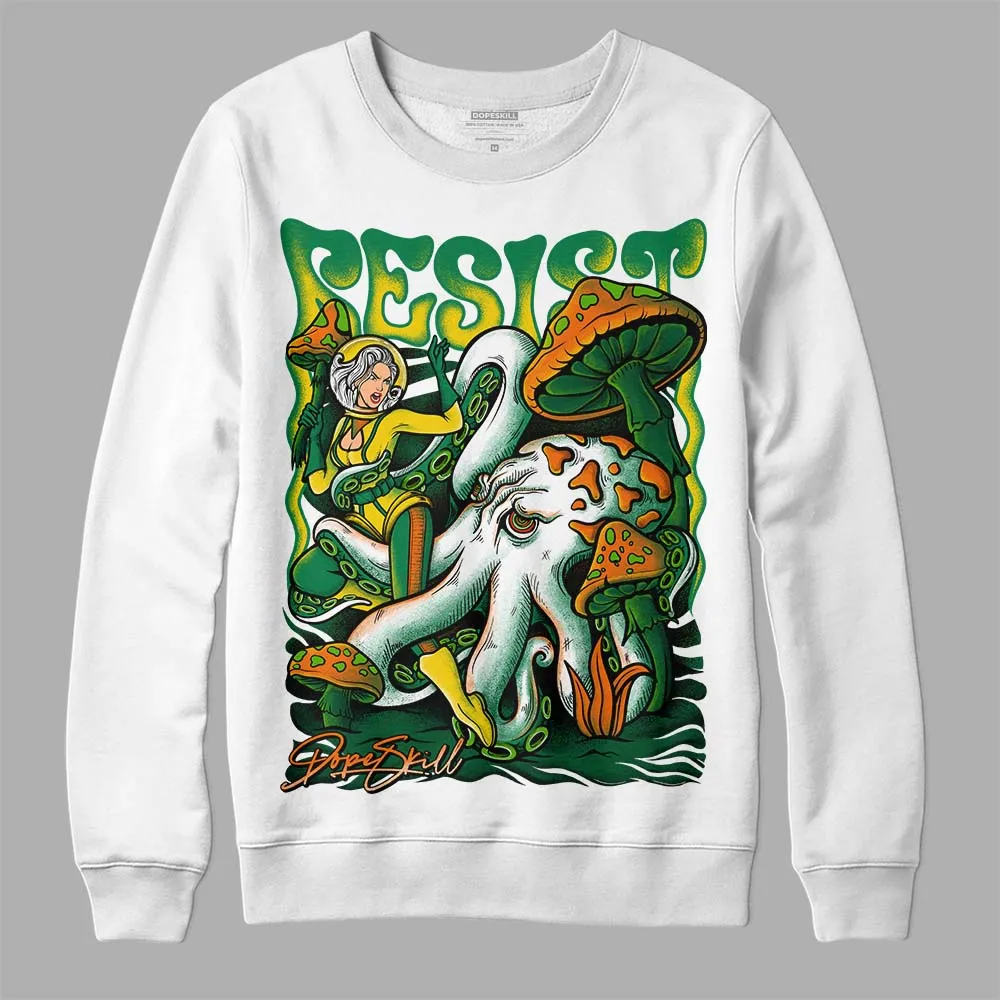 Green Collection DopeSkill Sweatshirt Resist Graphic sold by DopeSkill