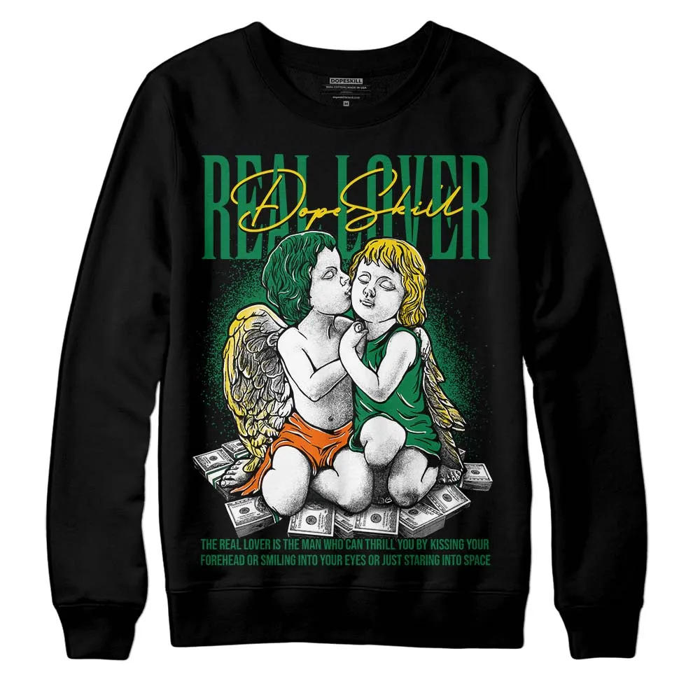 Green Collection DopeSkill Sweatshirt Real Lover Graphic sold by DopeSkill product image thumbnail 2
