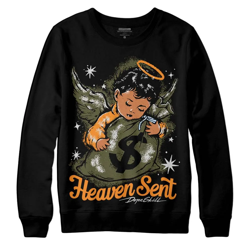 Olive 5s DopeSkill Sweatshirt Heaven Sent Graphic sold by DopeSkill product image thumbnail 2