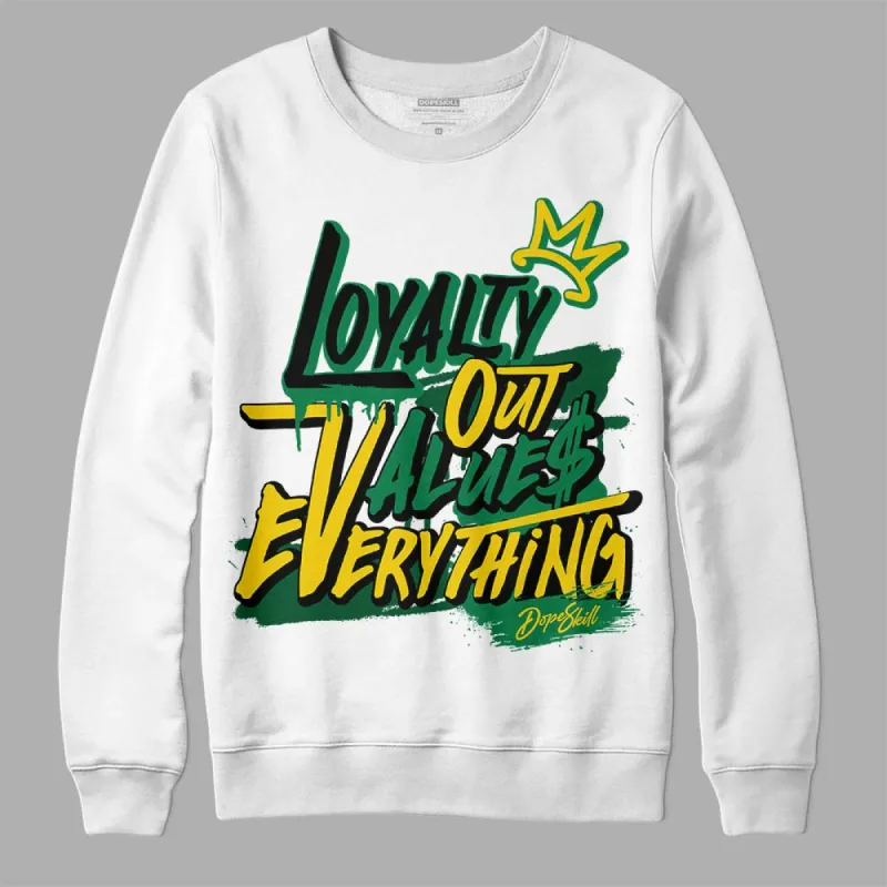 Green Collection DopeSkill Sweatshirt LOVE Graphic sold by DopeSkill