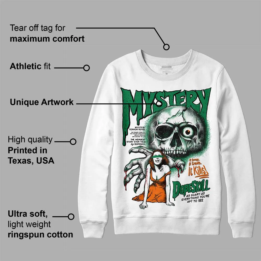 Green Collection DopeSkill Sweatshirt Mystery Ghostly Grasp Graphic sold by DopeSkill product image thumbnail 3