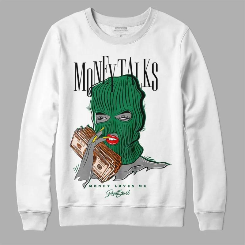 Green Collection DopeSkill Sweatshirt Money Talks Graphic sold by DopeSkill