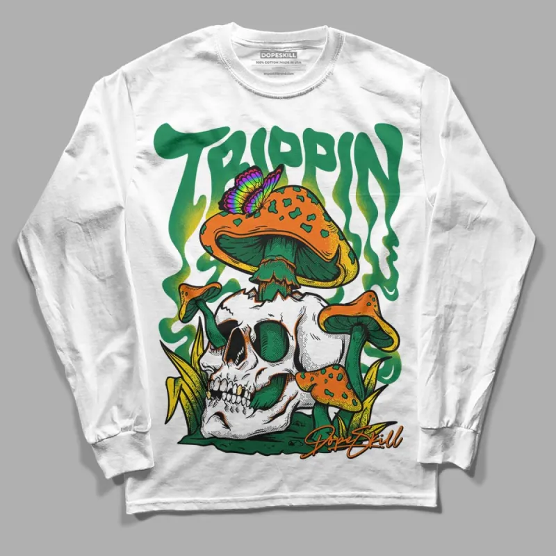 Green Collection DopeSkill Long Sleeve T-Shirt Trippin Graphic sold by DopeSkill