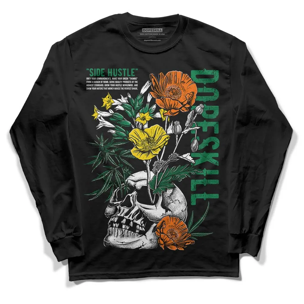 Green Collection DopeSkill Long Sleeve T-Shirt Side Hustle Graphic sold by DopeSkill product image thumbnail 2