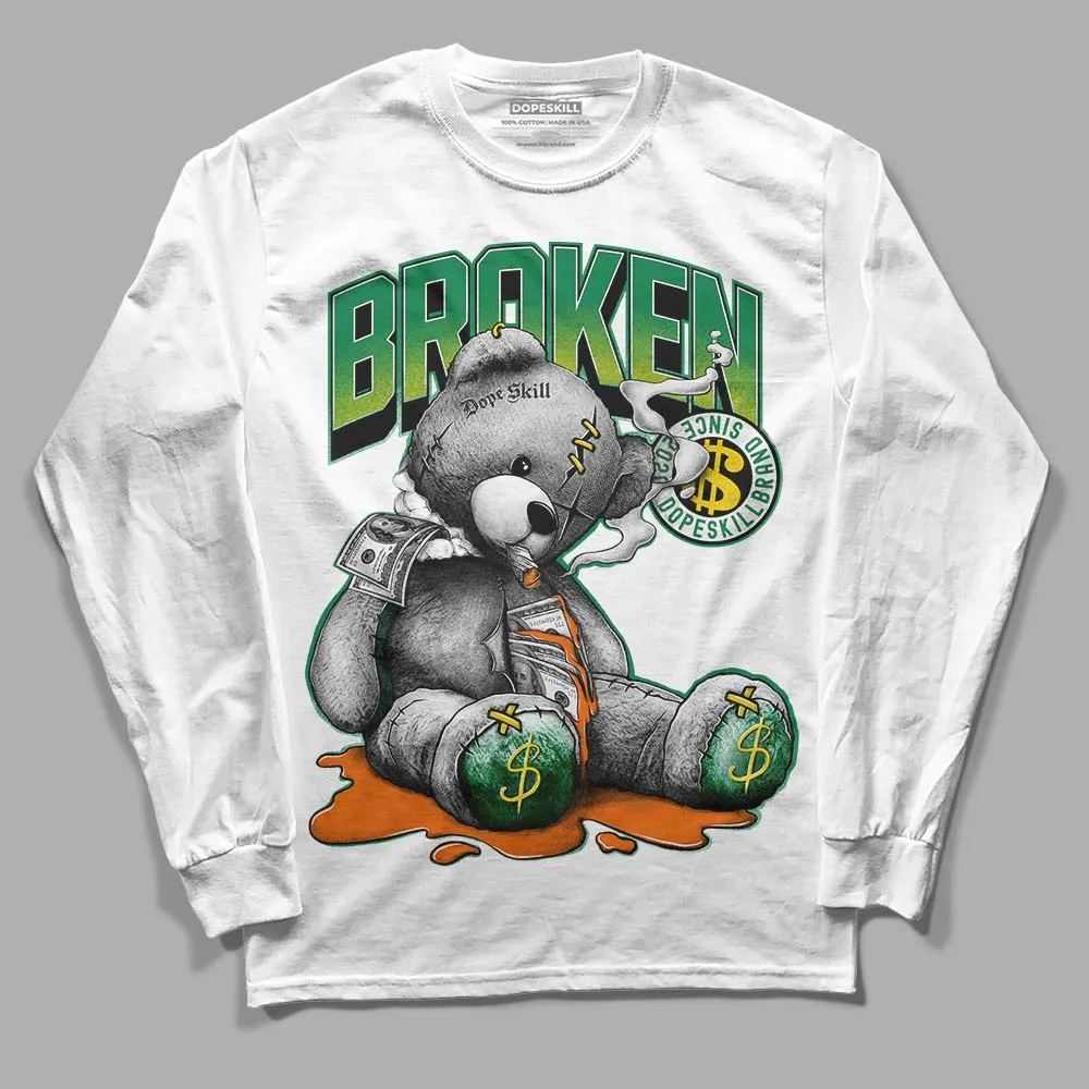 Green Collection DopeSkill Long Sleeve T-Shirt Sick Bear Graphic sold by DopeSkill
