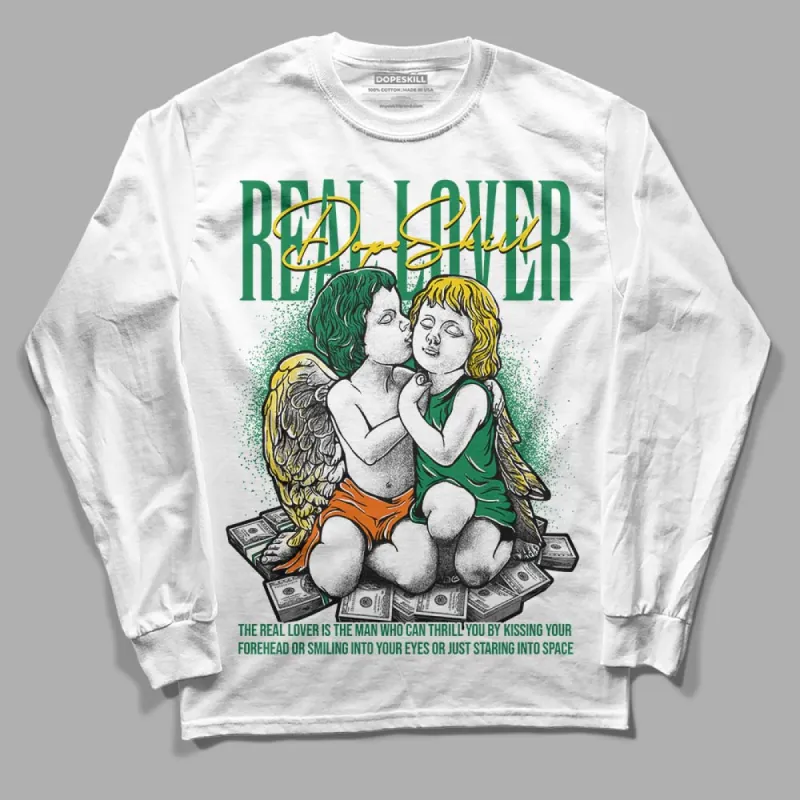 Green Collection DopeSkill Long Sleeve T-Shirt Real Lover Graphic sold by DopeSkill